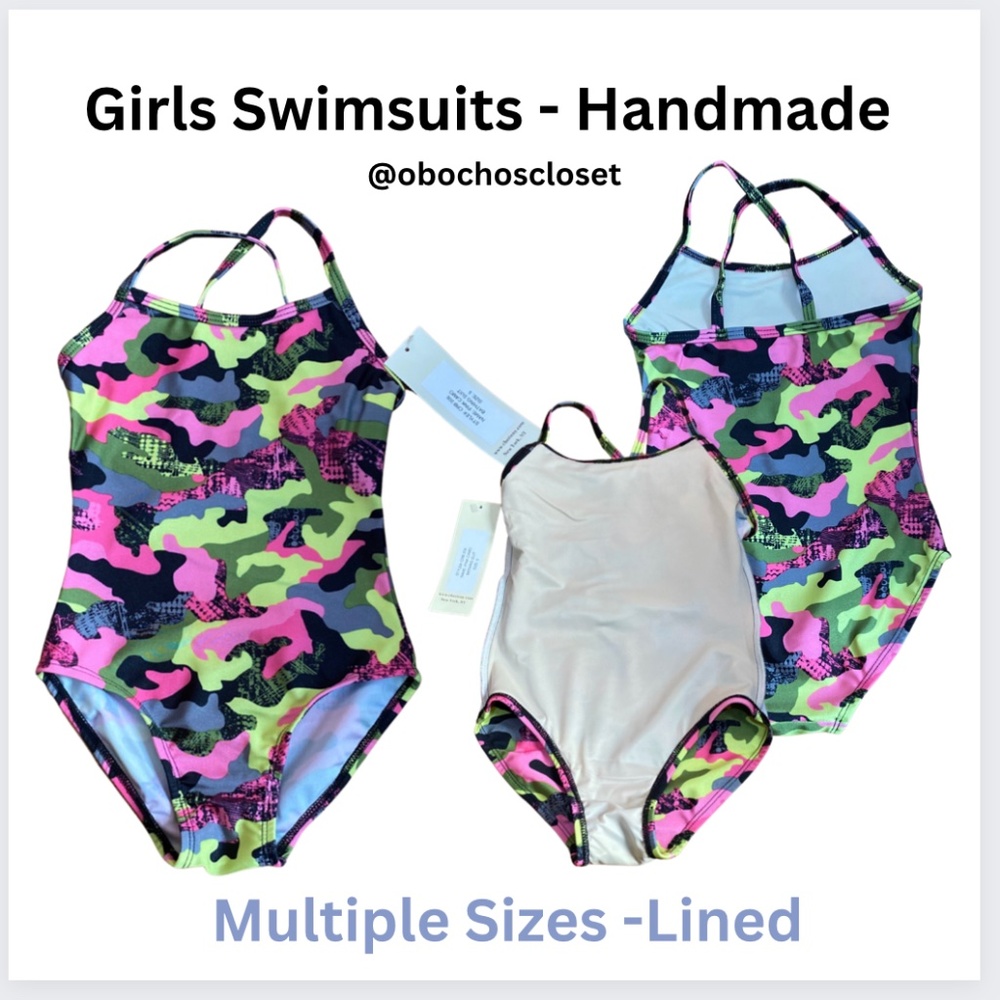 Swimsuit/ BUNDLE & SAVE /Print: Pink Camo